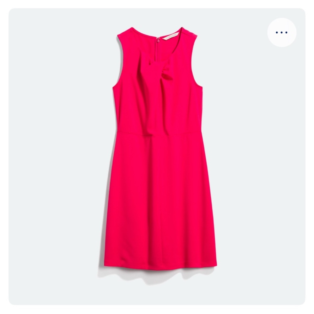 41 Hawthorn Vibrant Pink Coral Fallon Dress